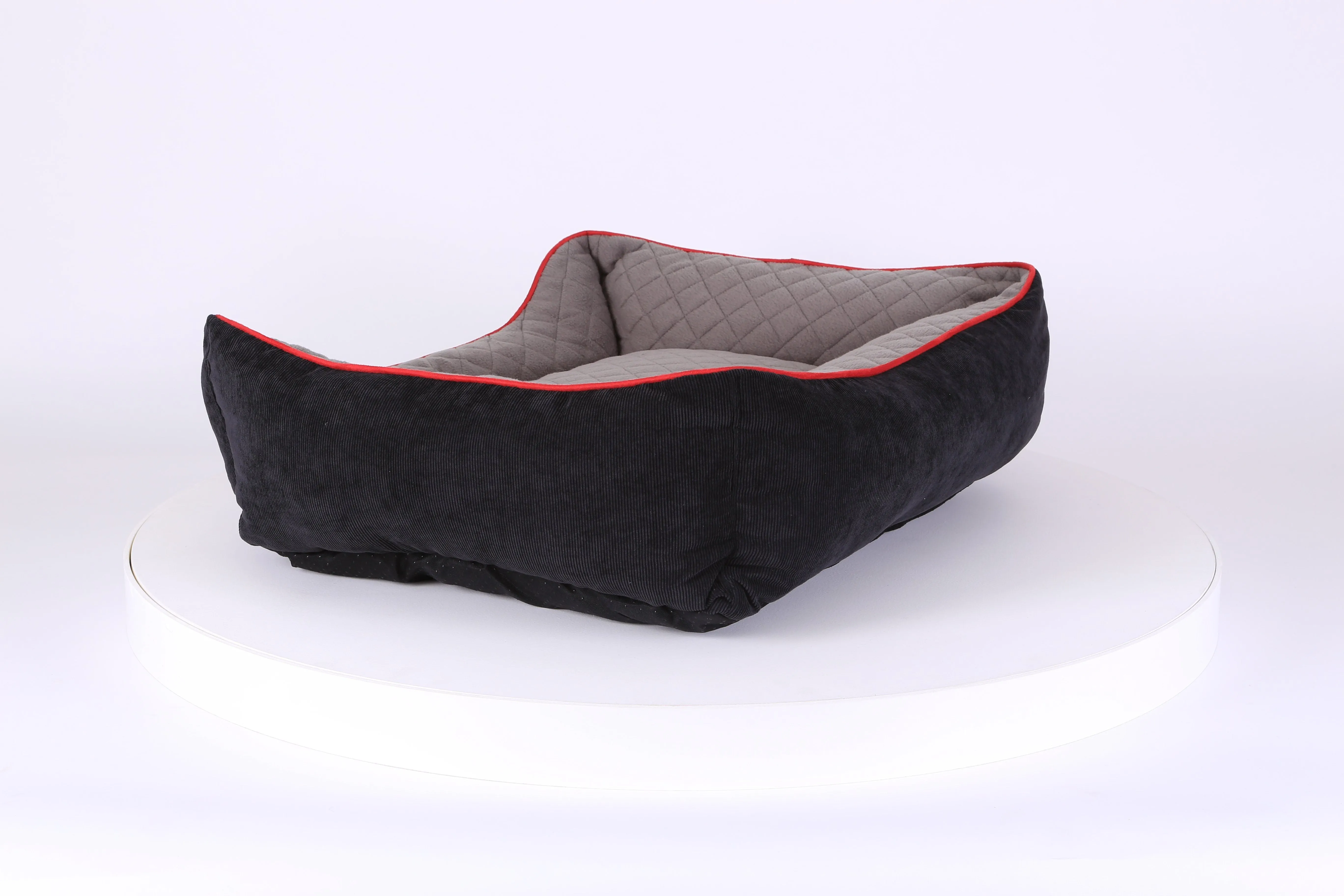 Thermal Box Bed - Black & Grey