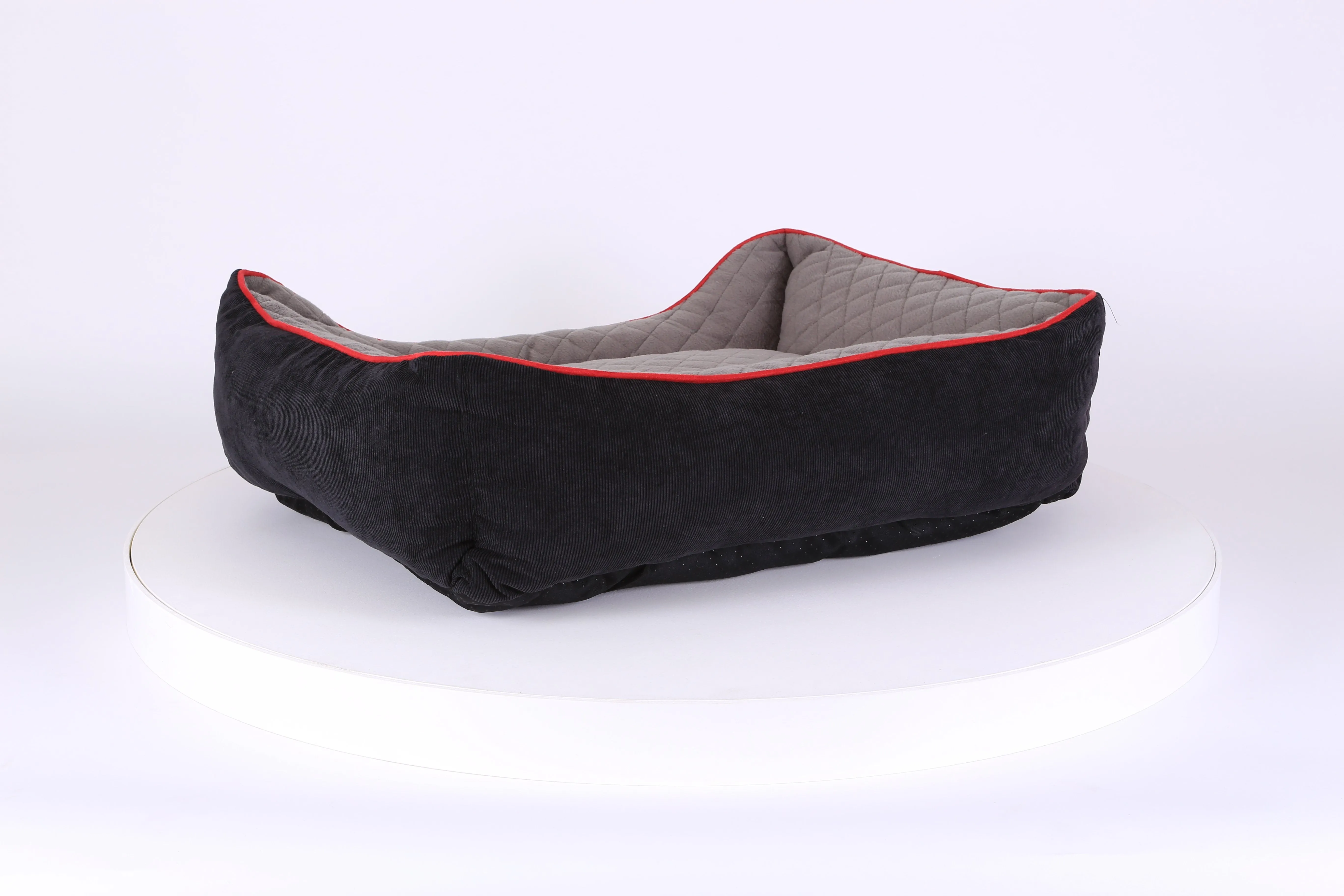 Thermal Box Bed - Black & Grey