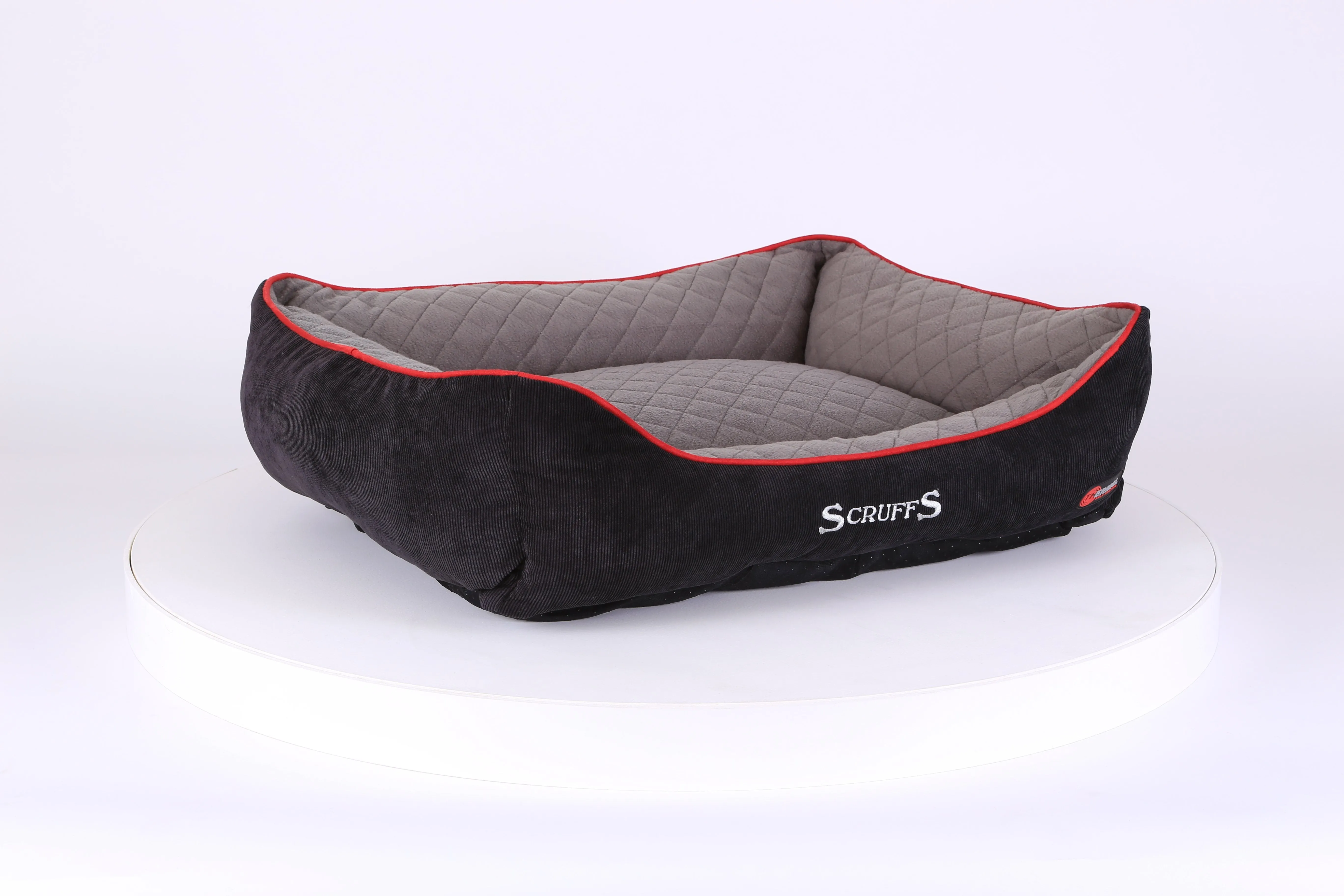 Thermal Box Bed - Black & Grey