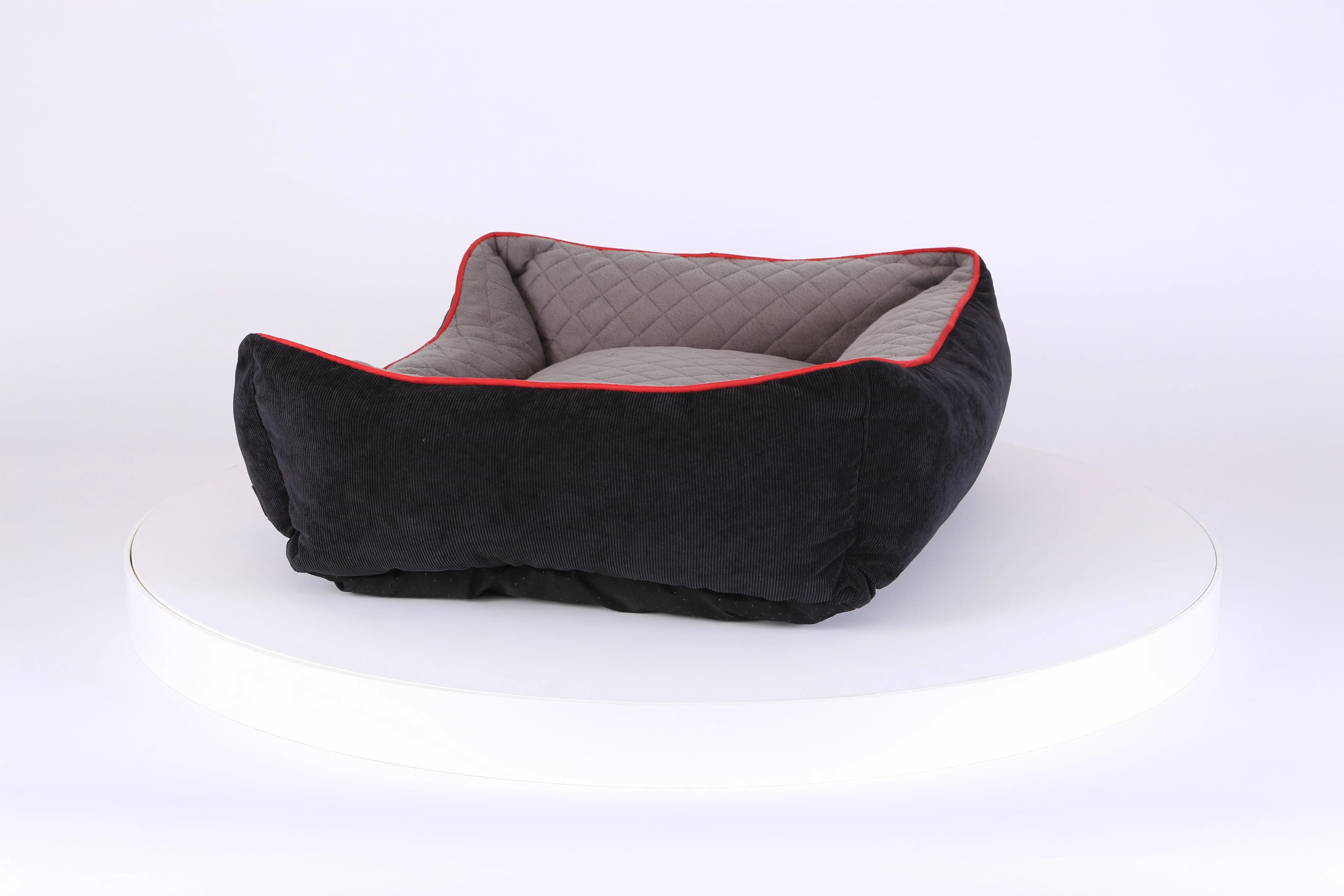 Thermal Box Bed - Black & Grey