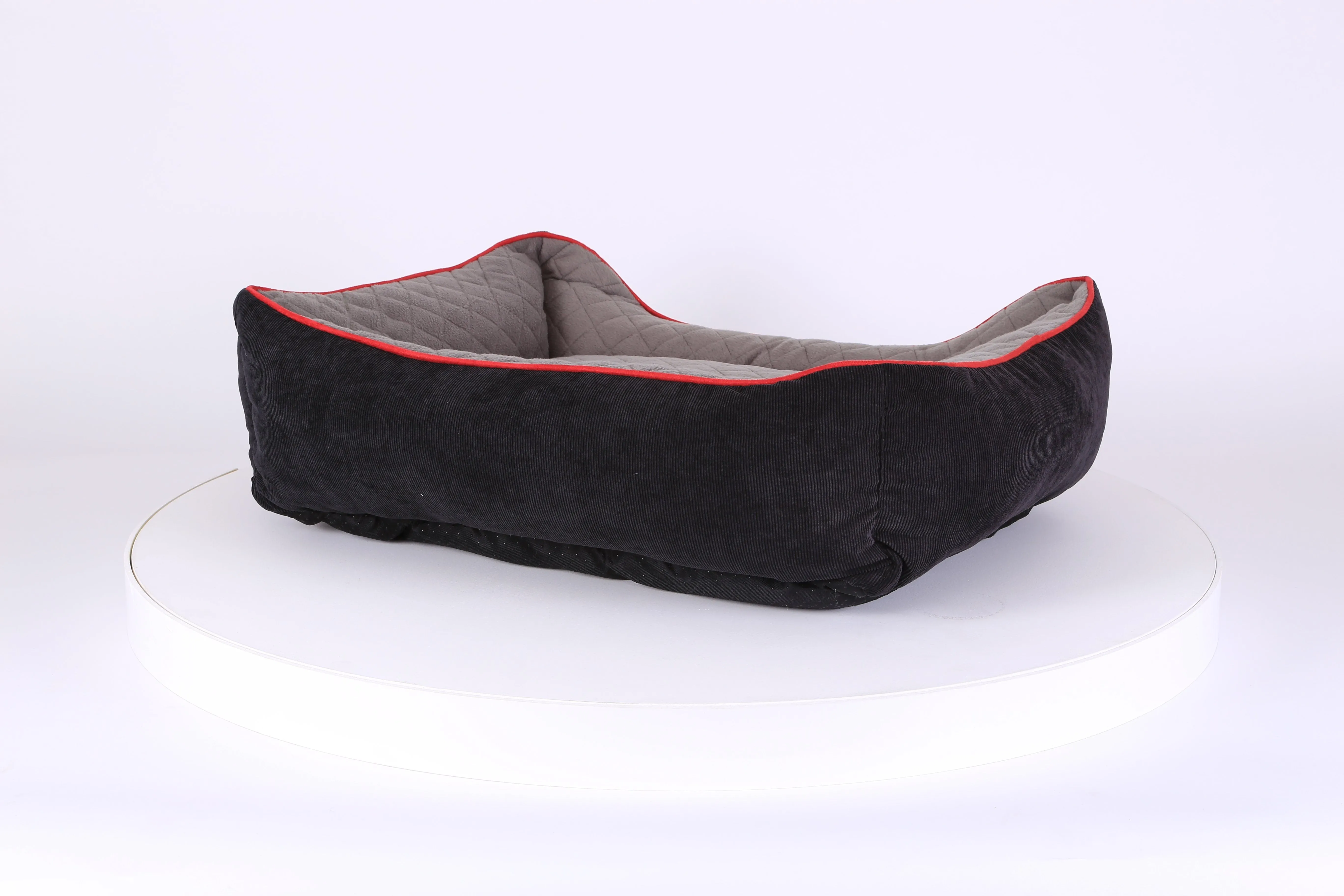 Thermal Box Bed - Black & Grey