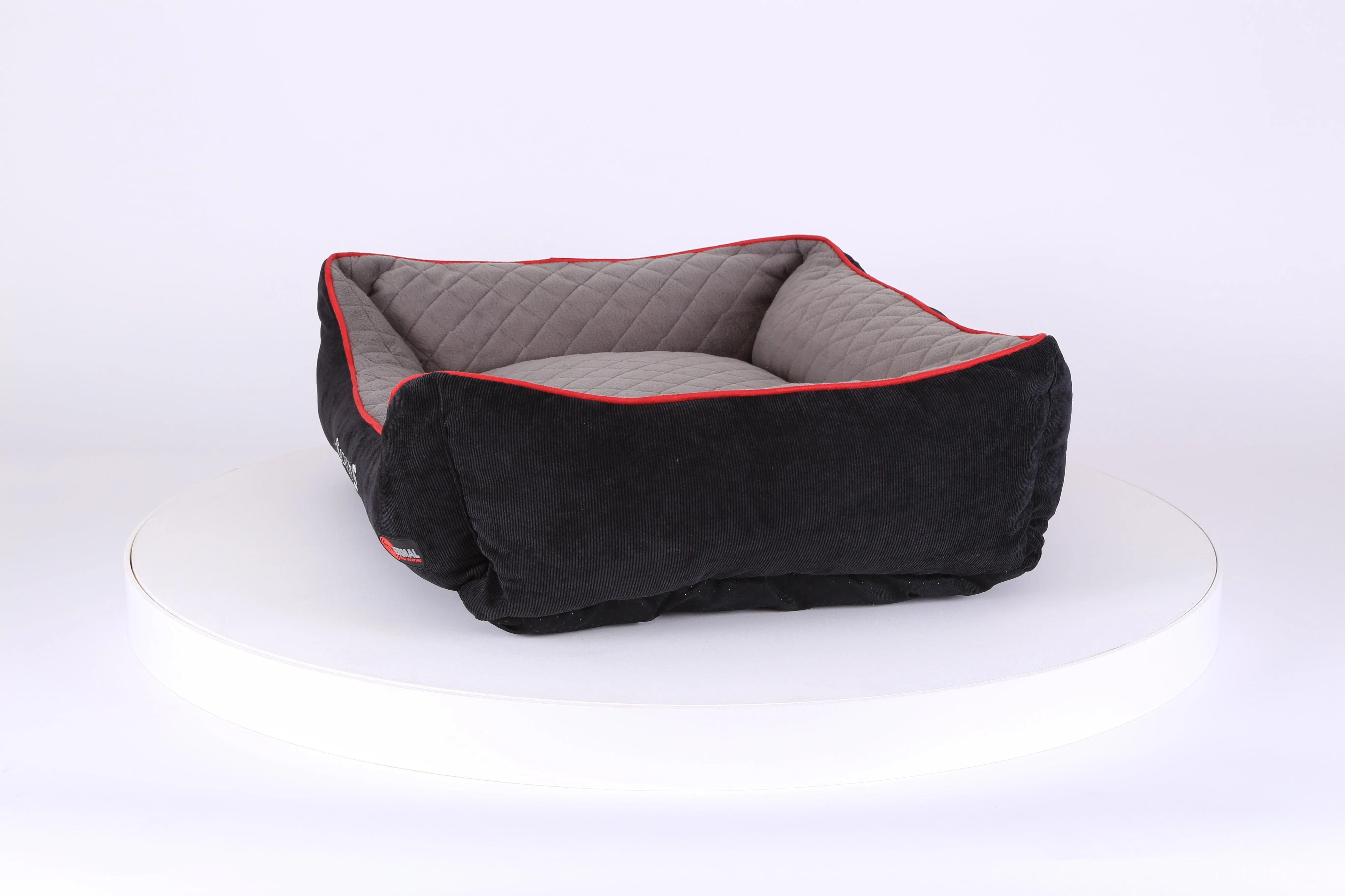 Thermal Box Bed - Black & Grey