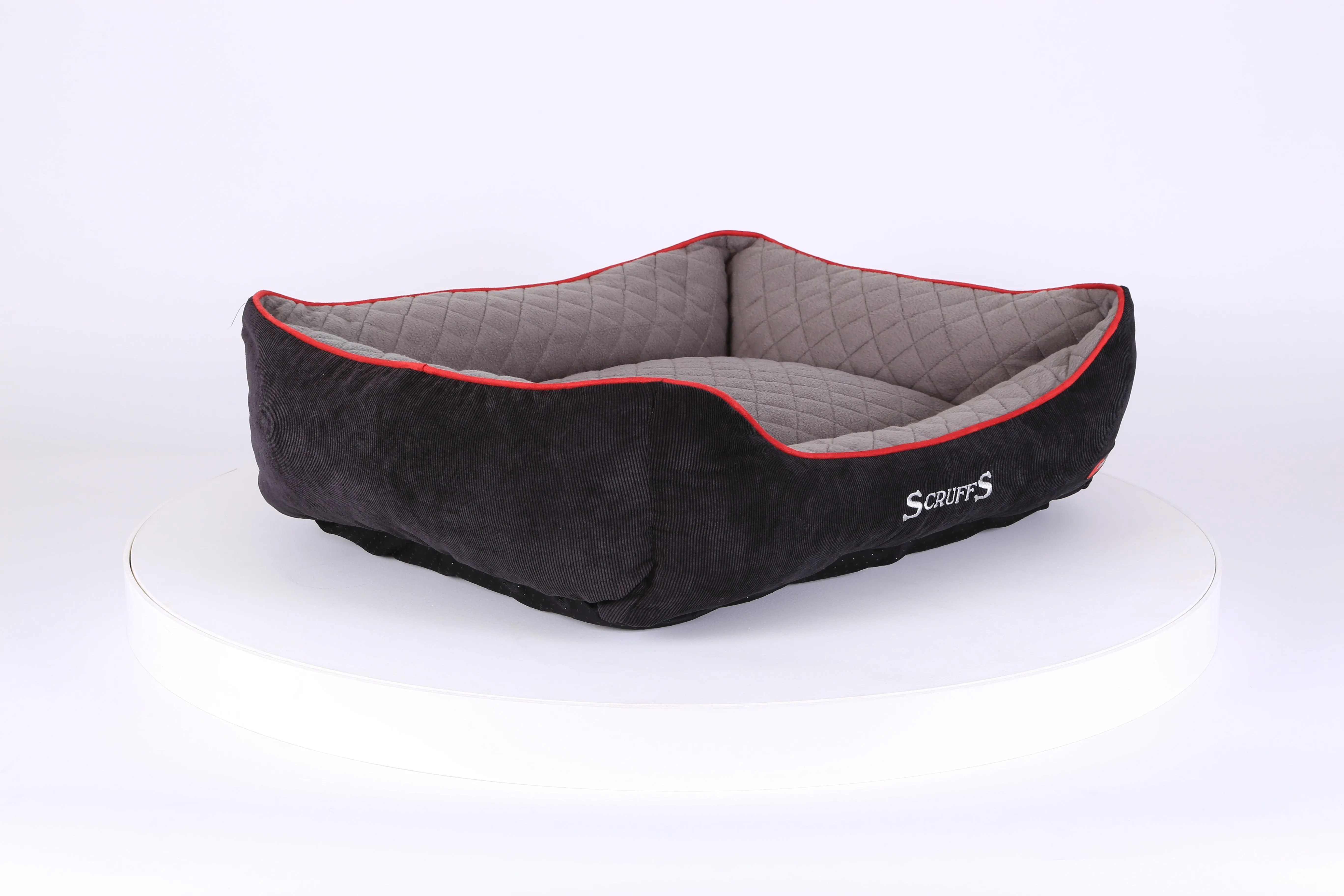 Thermal Box Bed - Black & Grey