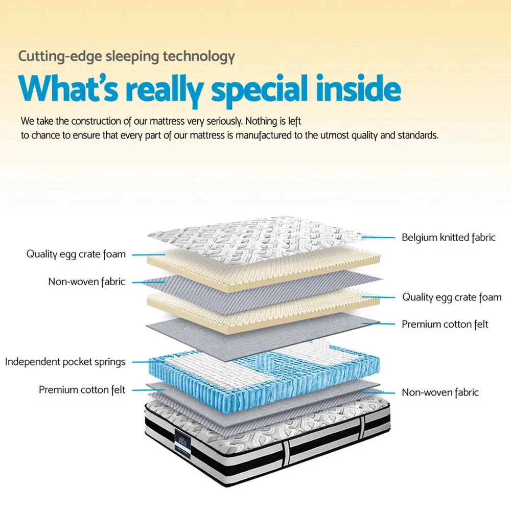 Tight Top Pocket Spring Mattress 24cm Thick ‚ King