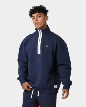 Tommy Jeans TJM Contrast Zip Jumper Twilight Navy