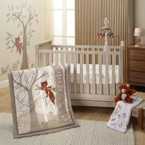 Treetop Fox 3-Piece Crib Bedding Set