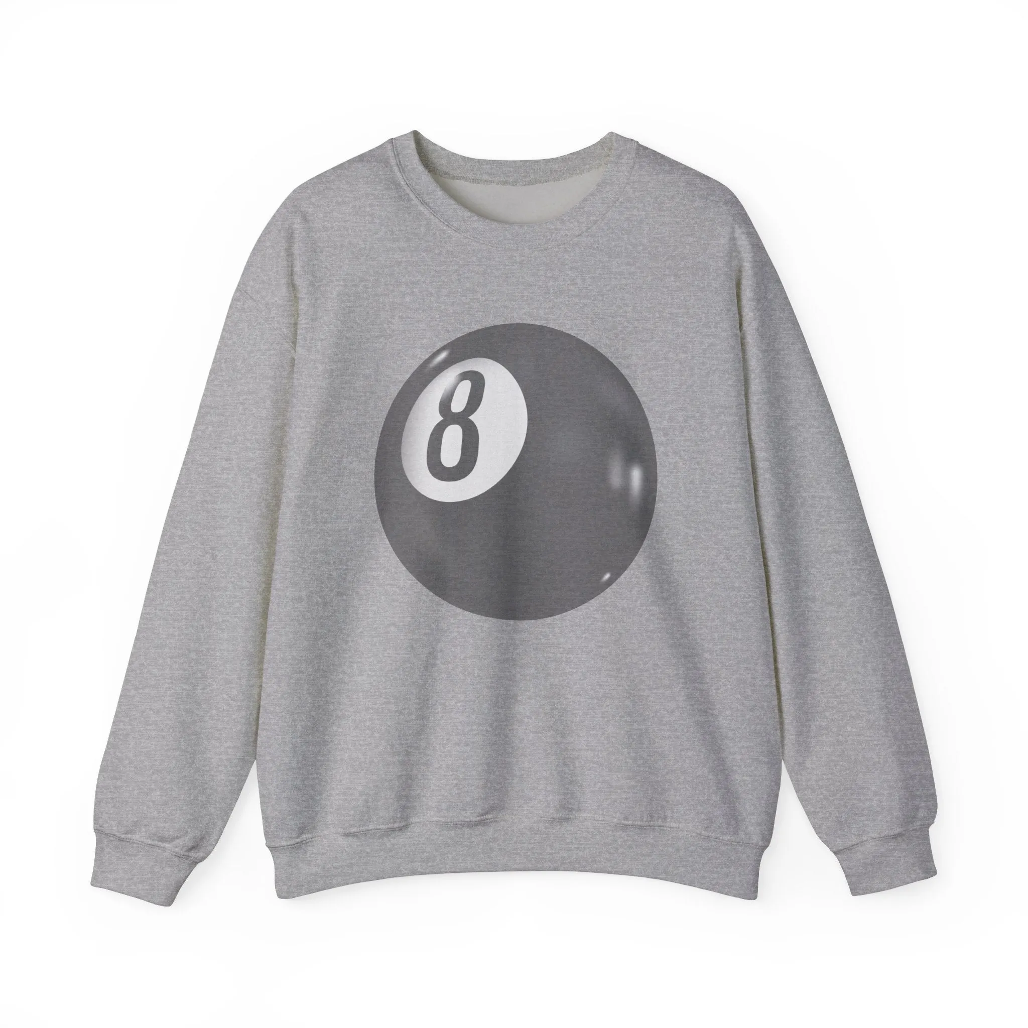 Trending Eight Ball Sweatshirt, Eight Ball Jumper, Billiards Sweatshirt, Eight Ball Pullover, Eight Ball Long Sleeve, Billiards Jumper