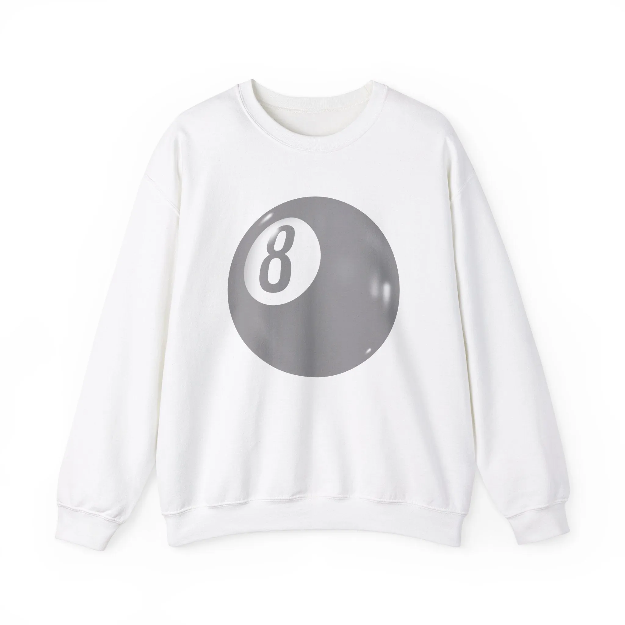 Trending Eight Ball Sweatshirt, Eight Ball Jumper, Billiards Sweatshirt, Eight Ball Pullover, Eight Ball Long Sleeve, Billiards Jumper