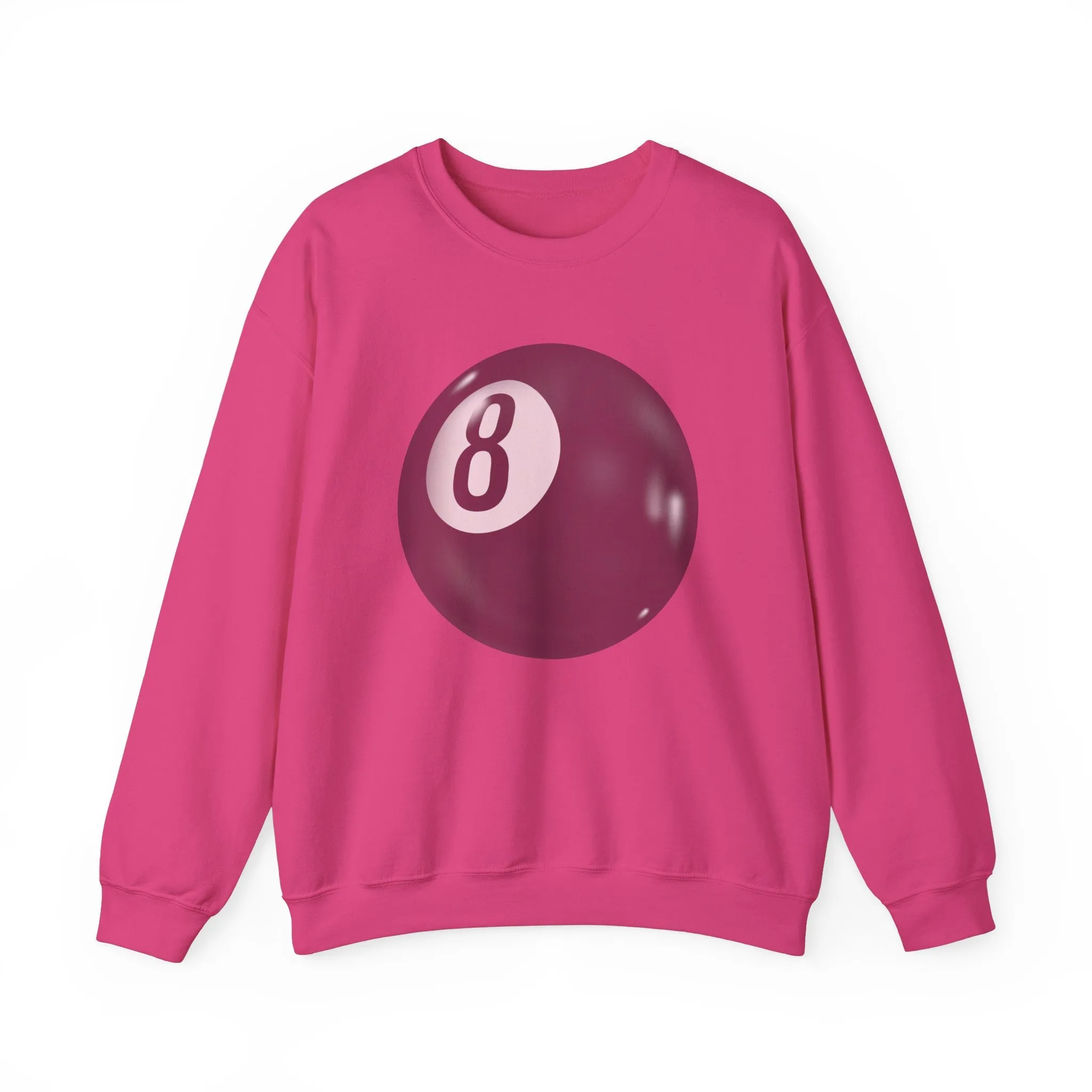 Trending Eight Ball Sweatshirt, Eight Ball Jumper, Billiards Sweatshirt, Eight Ball Pullover, Eight Ball Long Sleeve, Billiards Jumper