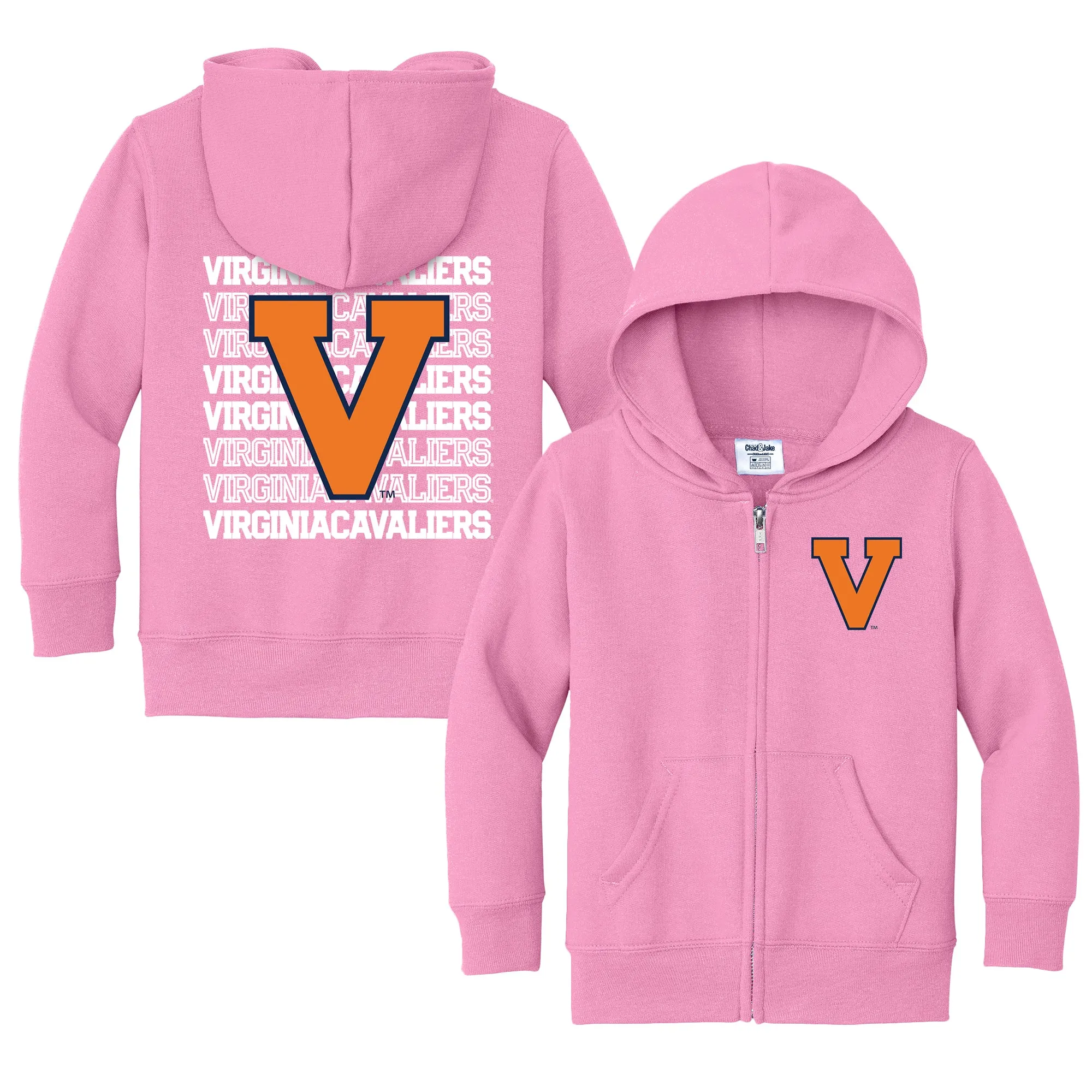 Virginia Cavaliers Retro Toddler Full-Zip Sweatshirt