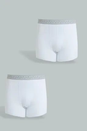 White Hipster Shorts (Pack Of 2)