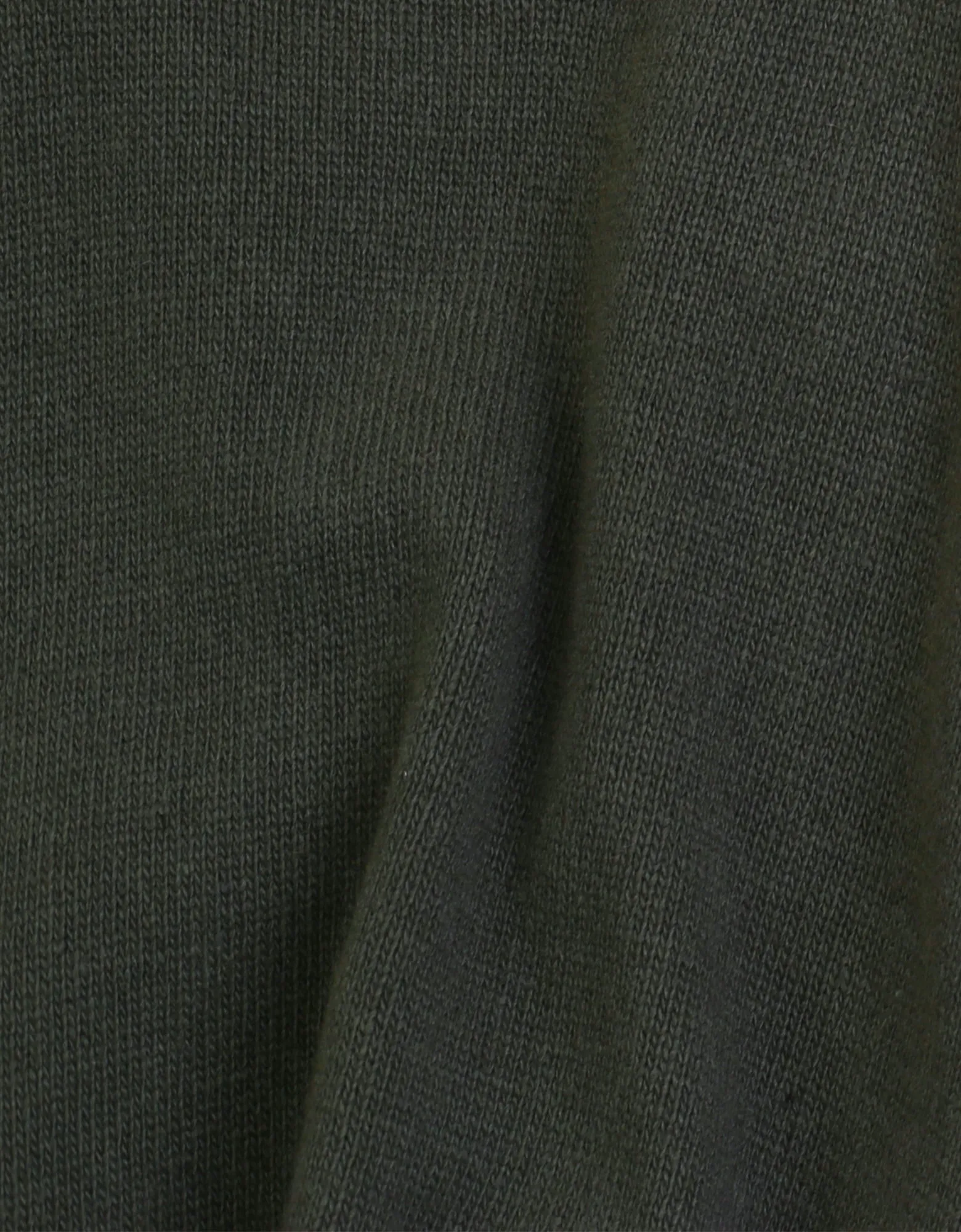 Women Light Merino Wool Crew - Emerald Green