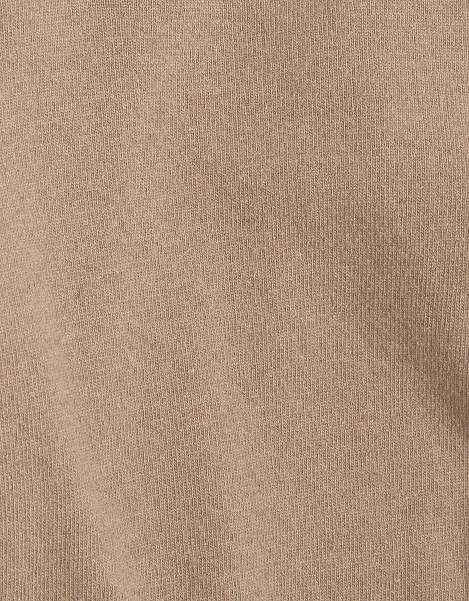 Women Light Merino Wool Crew - Honey Beige