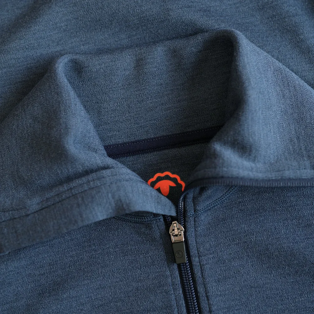 Womens 320 Merino Full Zip (Denim/Navy)