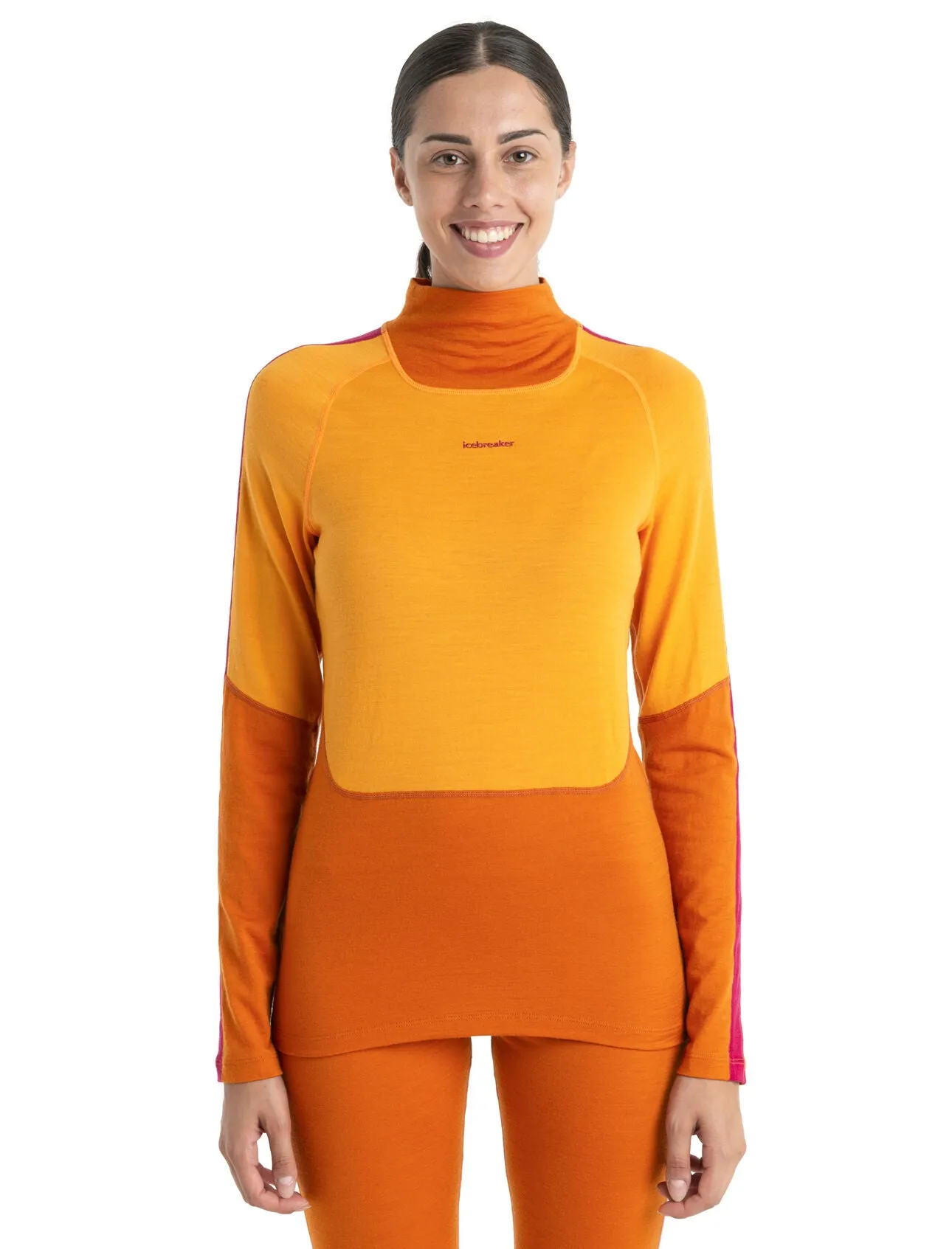 Women's Merino 200 Sonebula Long Sleeve High Neck Thermal Top (Past Season)