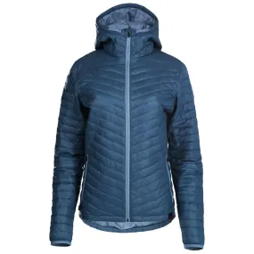 Womens Merino Wool Insulated Jacket (Petrol/Sky)