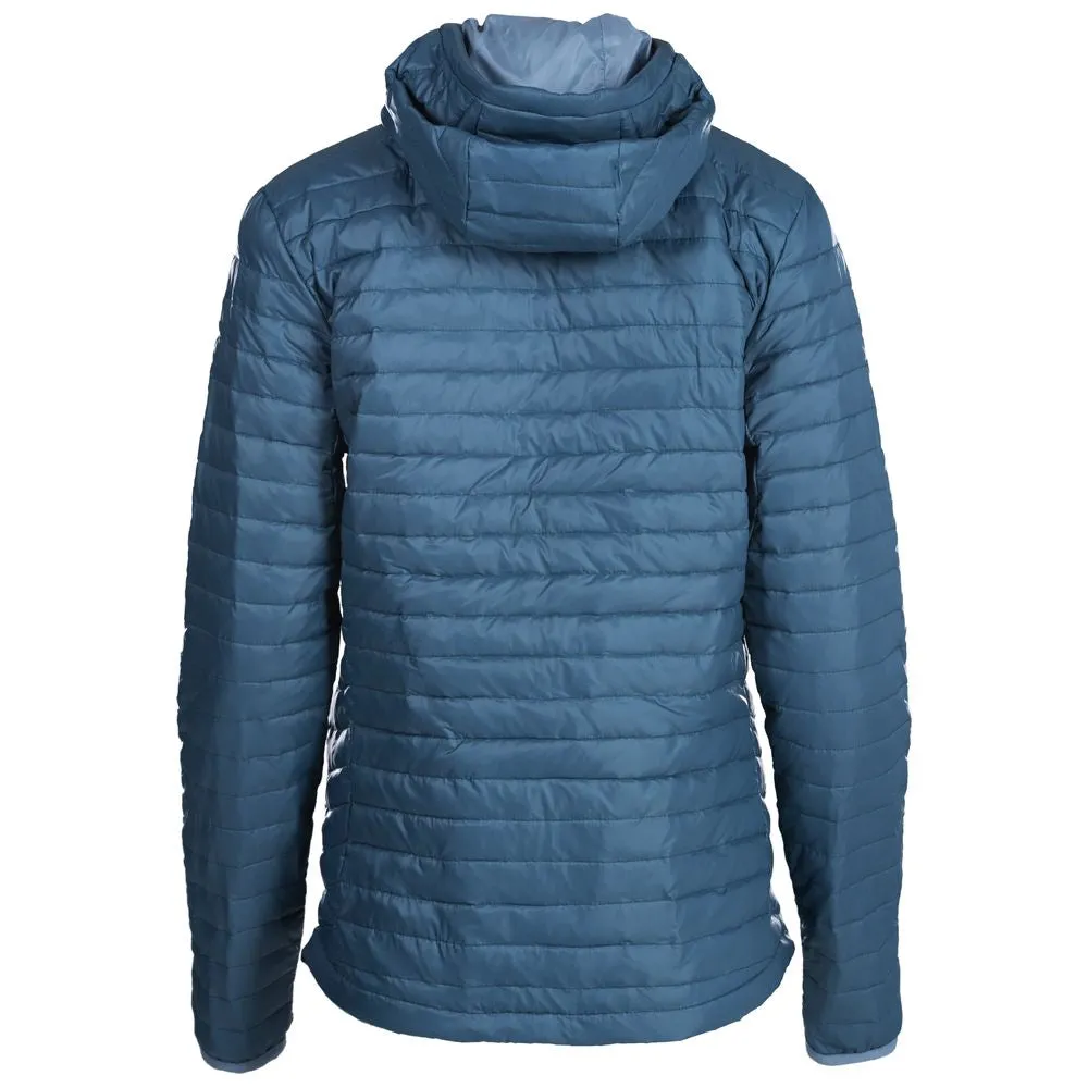 Womens Merino Wool Insulated Jacket (Petrol/Sky)