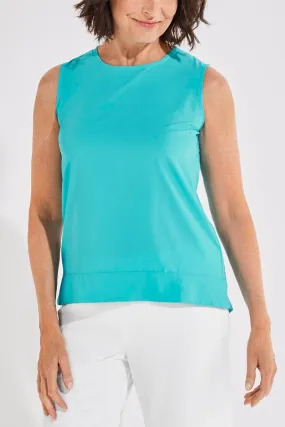 Women's St. Tropez Swing Tank Top  |  Bay Aqua