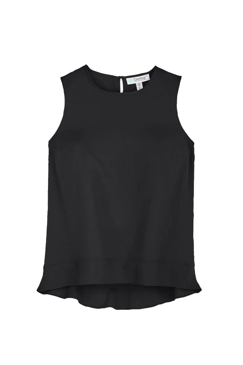 Women's St. Tropez Swing Tank Top  |  Black